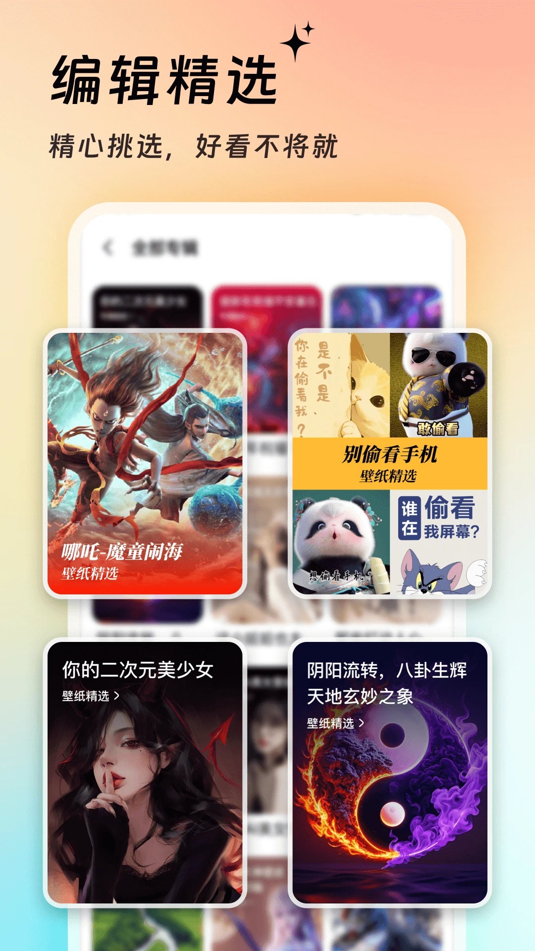 365壁纸手机软件app截图