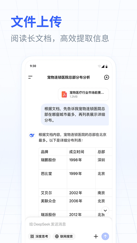 DeepSeek 官方下载安装最新版本手机软件app截图