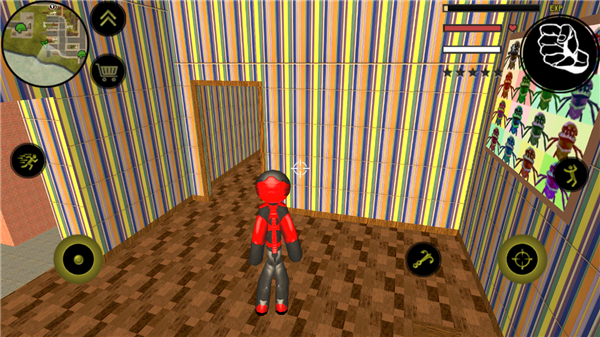 火柴人绳索英雄 旧版完美版手游app截图