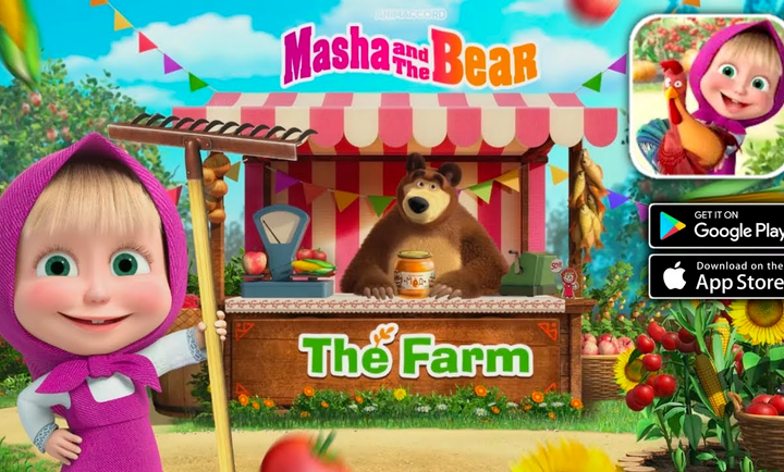 玛莎和熊：农场手游app截图