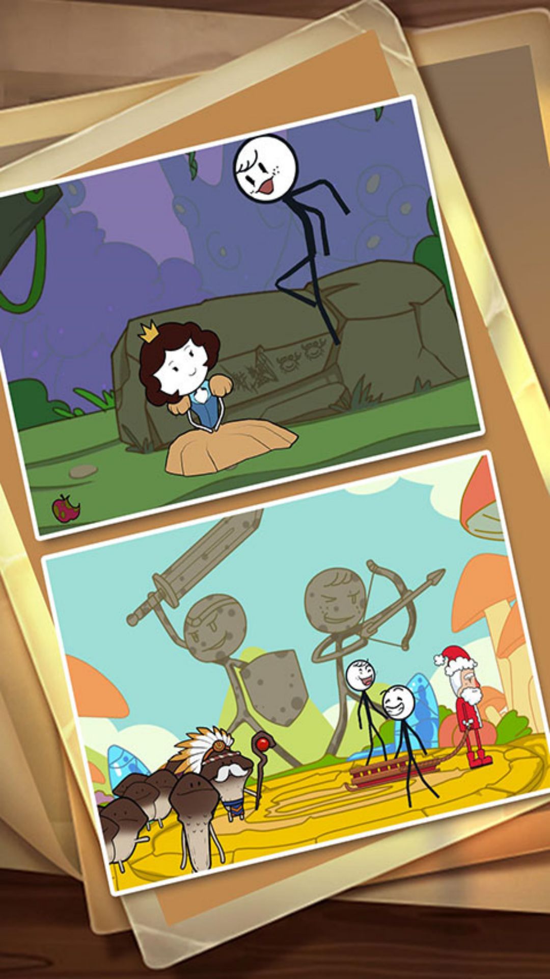 火柴人大逃亡总集篇 下载安装2026最新版手游app截图