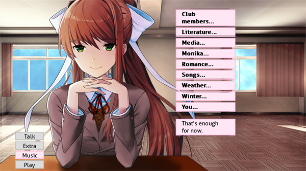 Just Monika 中文版手游app截图