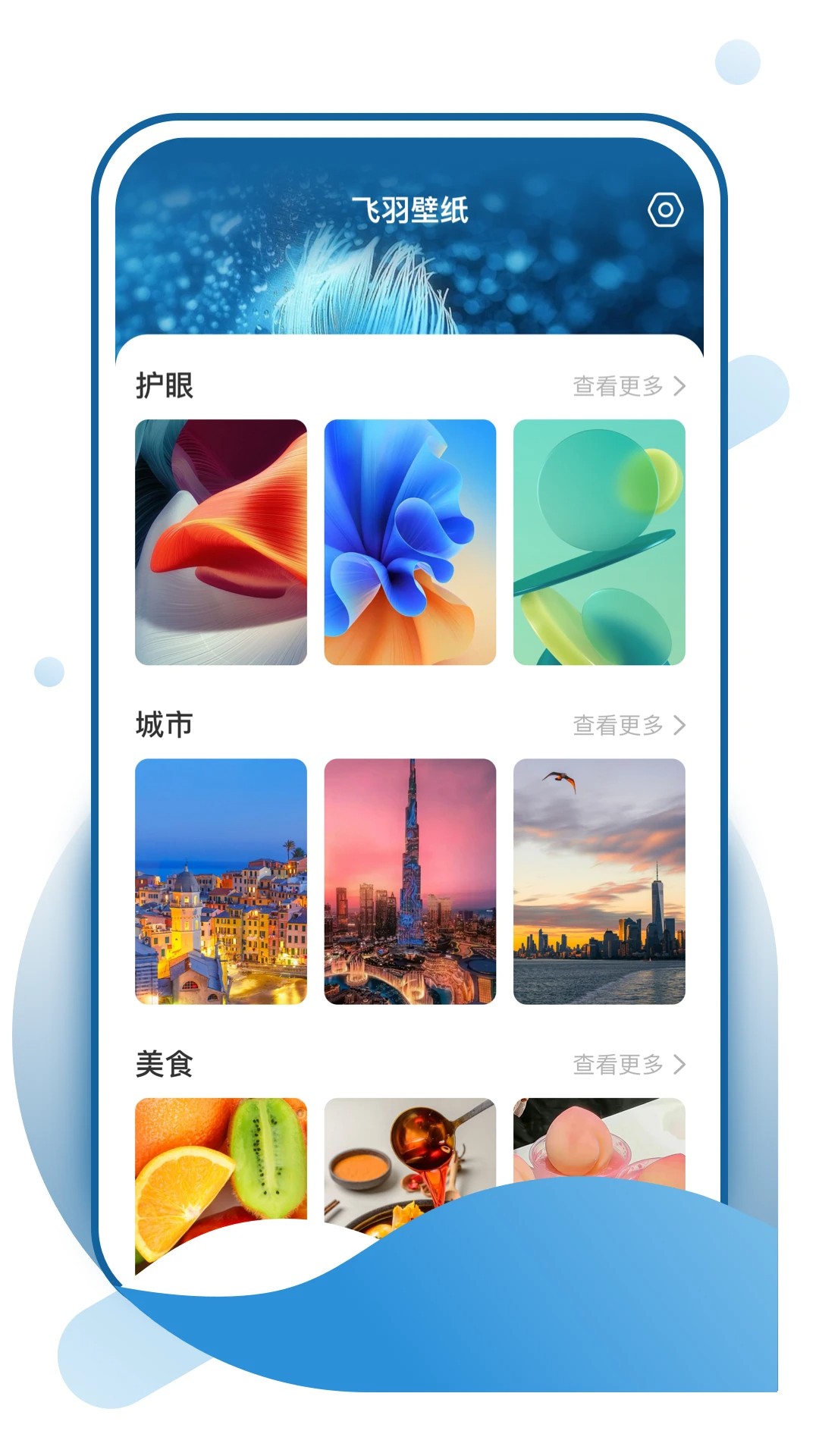 飞羽壁纸 高清图片手机软件app截图