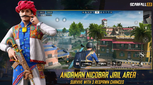 印度吃鸡 Scarfall2.0手游app截图