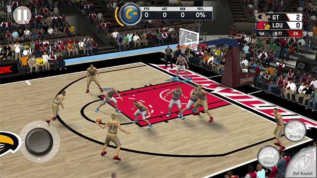 NBA 2K17 中文版手游app截图