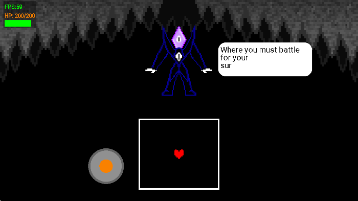 Sans传说之下BOSS之战手游app截图