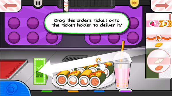 老爹寿司店 无限金币版手游app截图