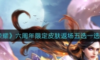 王者荣耀六周年限定皮肤返场五选一选择攻略