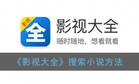 影视大全怎么搜索小说_搜索小说方法_1ZP下载