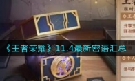 王者荣耀11.4最新密语汇总