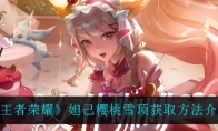 王者荣耀妲己樱桃雪顶获取方法介绍