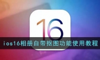 ios16摳圖怎么用