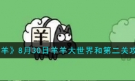 《羊了个羊》攻略——8月30日羊羊大世界和第二关攻略2023