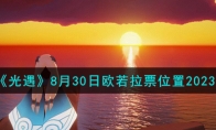 《光遇》攻略——8月30日欧若拉票位置2023