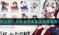 《绯色回响》攻略——共鸣者惊喜盲盒选择推荐