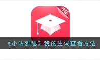 《小站雅思》攻略——我的生词查看方法