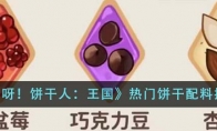 《冲呀！饼干人：王国》攻略——热门饼干配料推荐