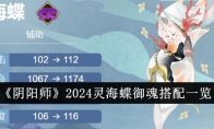 《阴阳师》攻略——2024灵海蝶御魂搭配一览