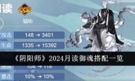 《阴阳师》攻略——2024月读御魂搭