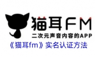 《猫耳fm》攻略——实名认证方法