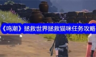 《鸣潮》攻略——拯救世界拯救猫咪任务攻略