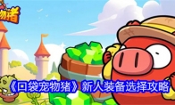 《口袋宠物猪》攻略——新人装备选择攻略