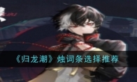 《归龙潮》攻略——烛词条选择推荐