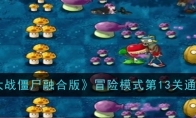 《植物大战僵尸融合版》攻略——冒险模式第13关通关攻略