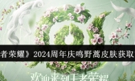 《王者荣耀》攻略——2024周年庆鸣野蒿皮肤获取方法