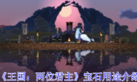《王国：两位君主》攻略——宝石用途介绍
