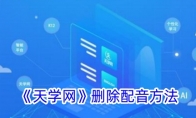 《天学网》攻略——删除配音方法