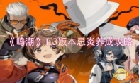 《鸣潮》攻略——1.3版本忌炎养成攻略