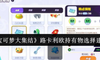 《宝可梦大集结》攻略——路卡利欧持有物选择建议