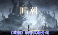 《鸣潮》攻略——裁春武器介绍
