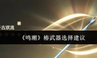 《鸣潮》攻略——椿武器选择建议