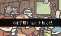 《橡子屋》攻略——退出土坡方法