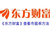 《东方财富》攻略——查看市盈率方法