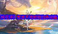《桃花师》攻略——契灵不同时期的养成重点