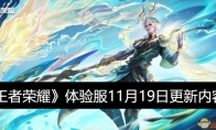 《王者荣耀》攻略——体验服11月19日更新内容