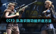 《CF》攻略——队友识别功能开启方法