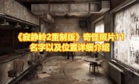 《寂静岭2重制版》攻略——奇怪照片11名字以及位置详细介绍