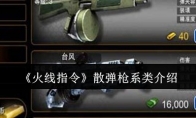 《火线指令》攻略——散弹枪系类介绍