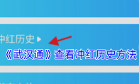 《武汉通》攻略——查看冲红历史方法