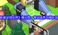 《新星足球世界》攻略——青训营：青训选秀与梯队培养