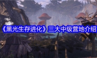 《黑光生存进化》攻略——三大中级营地介绍