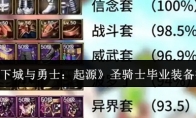 《地下城与勇士：起源》攻略——圣骑士毕业装备推荐