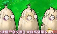 《植物大战僵尸杂交版》攻略——大蒜高坚果攻击方式及特性