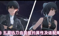 《鸣潮》攻略——五星迅刀血誓盟约属性及适配角色介绍