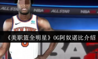 《美职篮全明星》攻略——OG阿奴诺比介绍