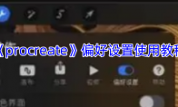 《procreate》攻略——偏好设置使用教程